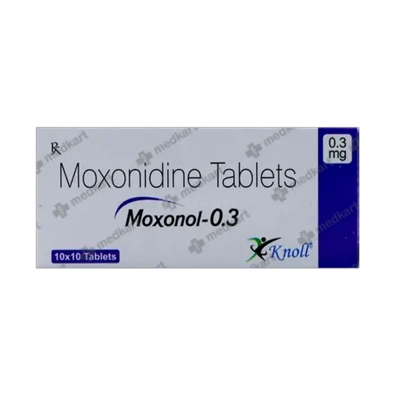 moxonol 0.3 tablet 10's